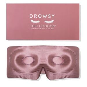 Drowsy Eyelash Protecting Sleep Mask - Damask Rose